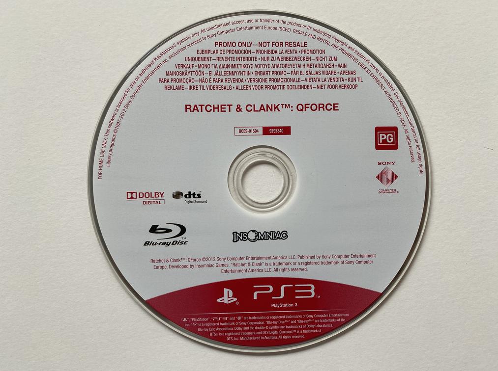 Ratchet and Clank Qforce (Promo)