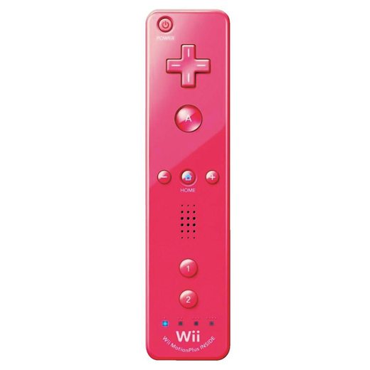 Nintendo Wii Remote Controller 2 in 1 Motion Plus (rózsaszín)