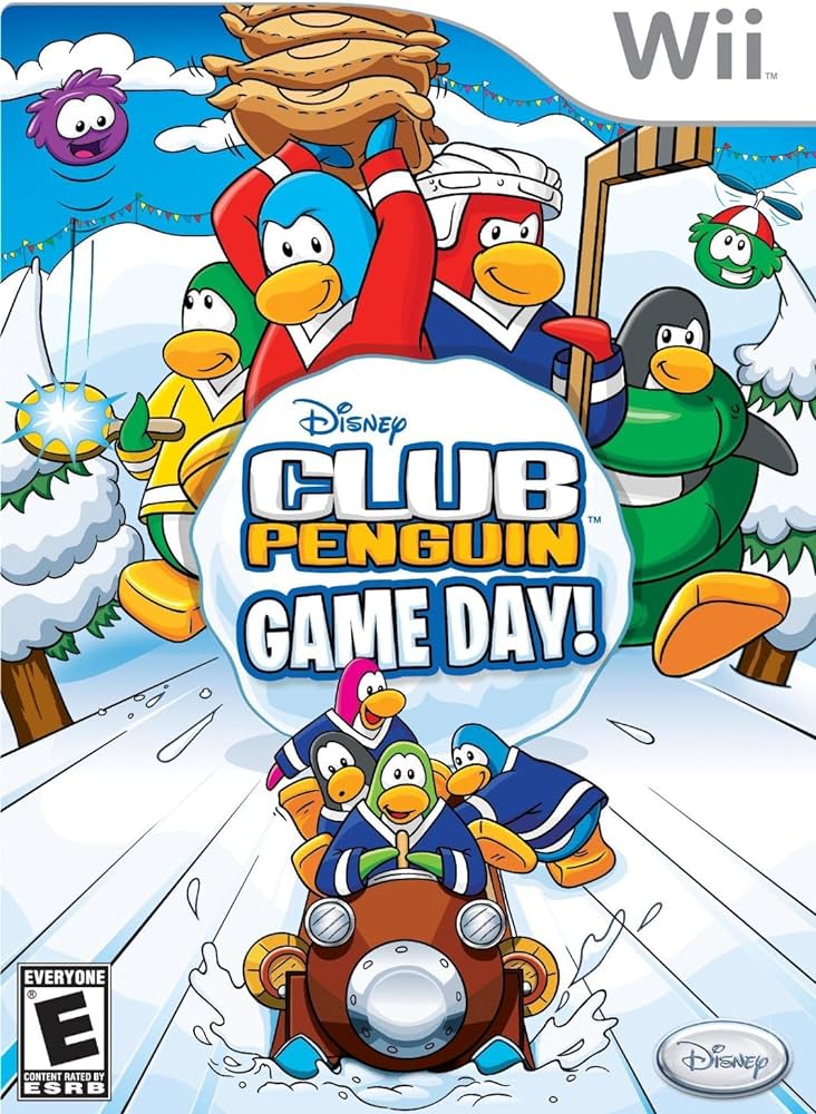 Club Pengui Game Day - Nintendo Wii Játékok