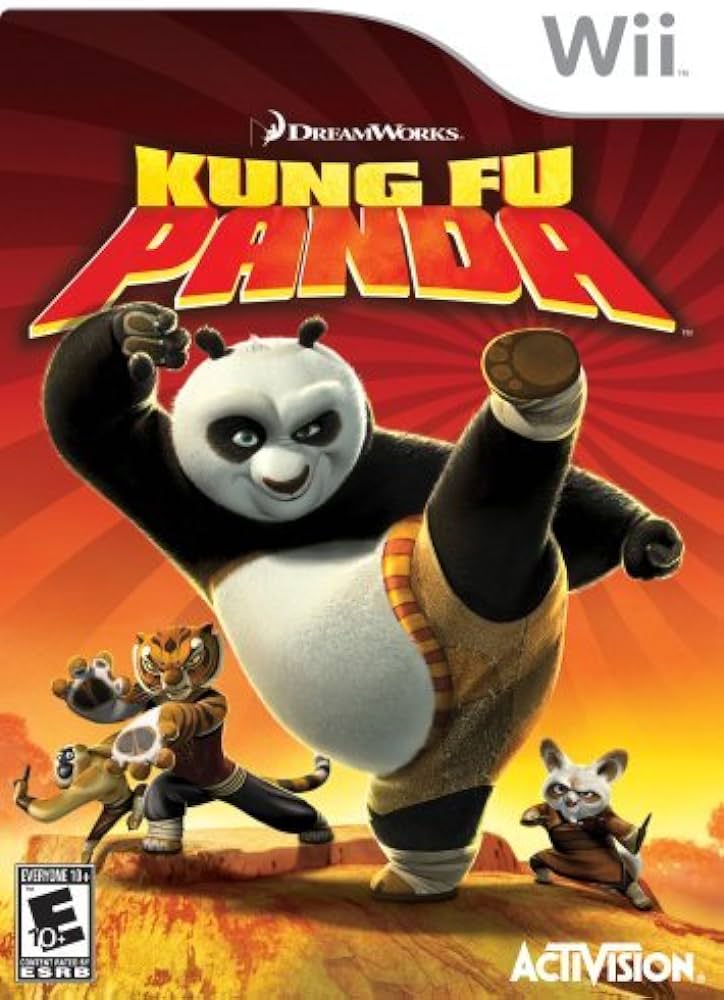 Kung Fu Panda - Nintendo Wii Játékok