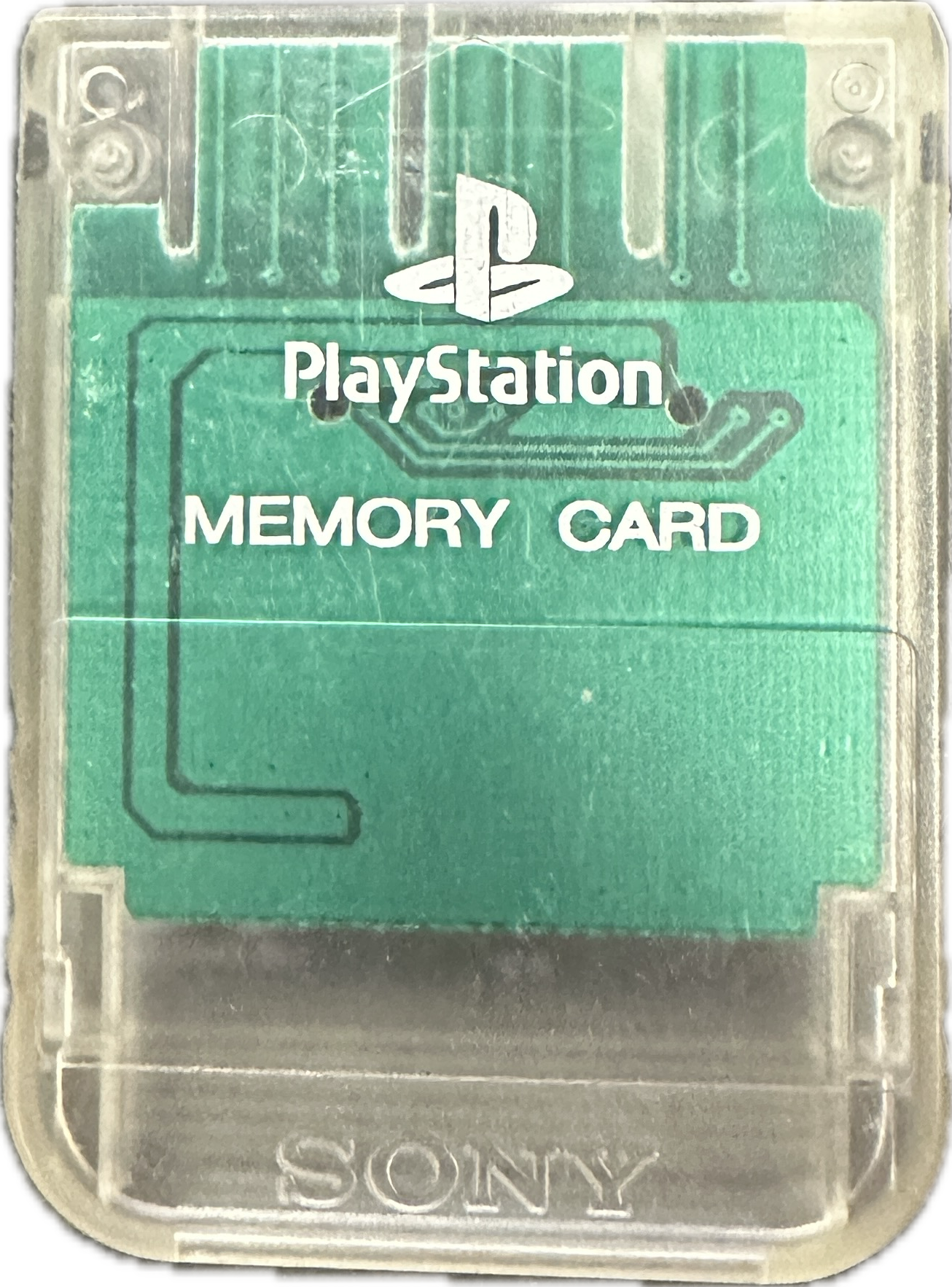 Sony Playstation 1 memóriakártya átlátszó