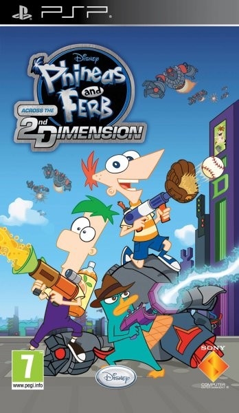 Phineas and Ferb Across the 2nd Dimension - PSP Játékok