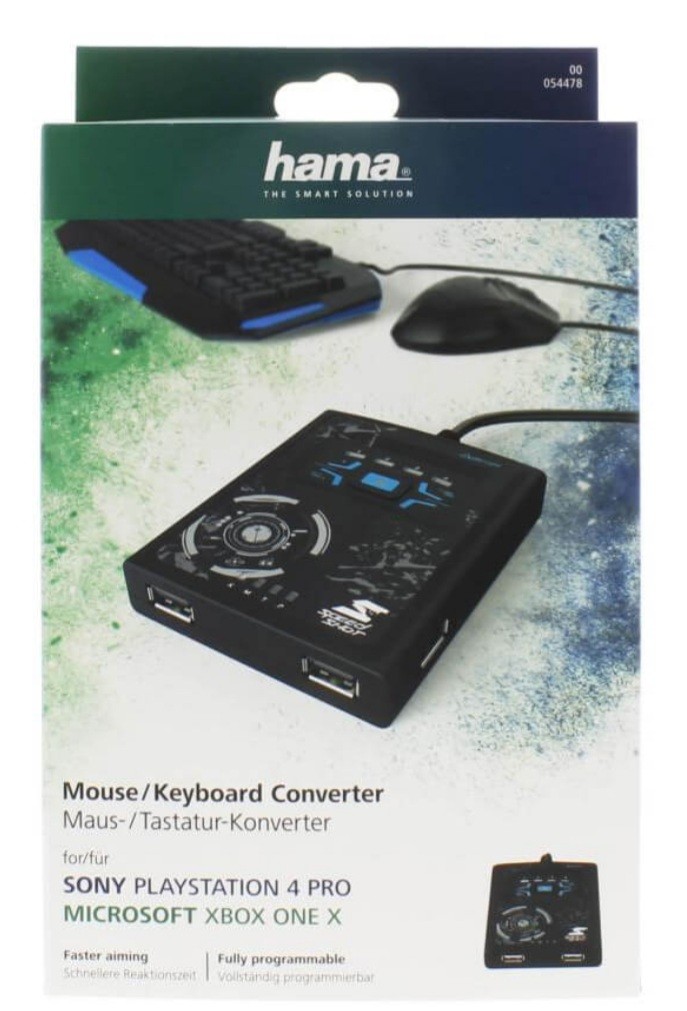 Mouse Keyboard Converter (PS4 Pro, Xbox one X, Series X/S) - 054478
