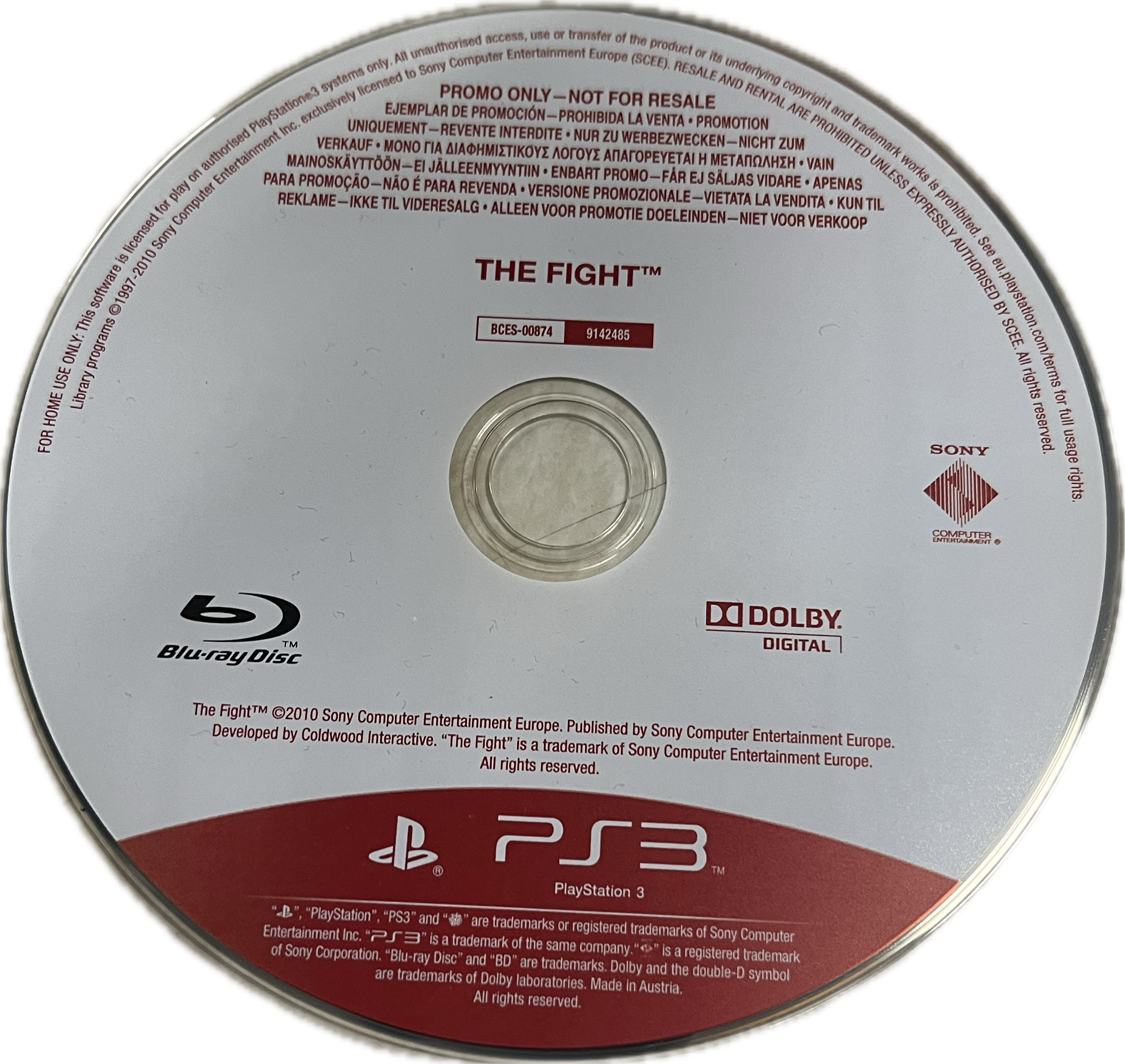 The Fight (Promo) - PlayStation 3 Játékok