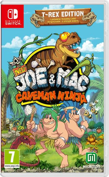 New Joe and Mac Caveman Ninja - Nintendo Switch Játékok