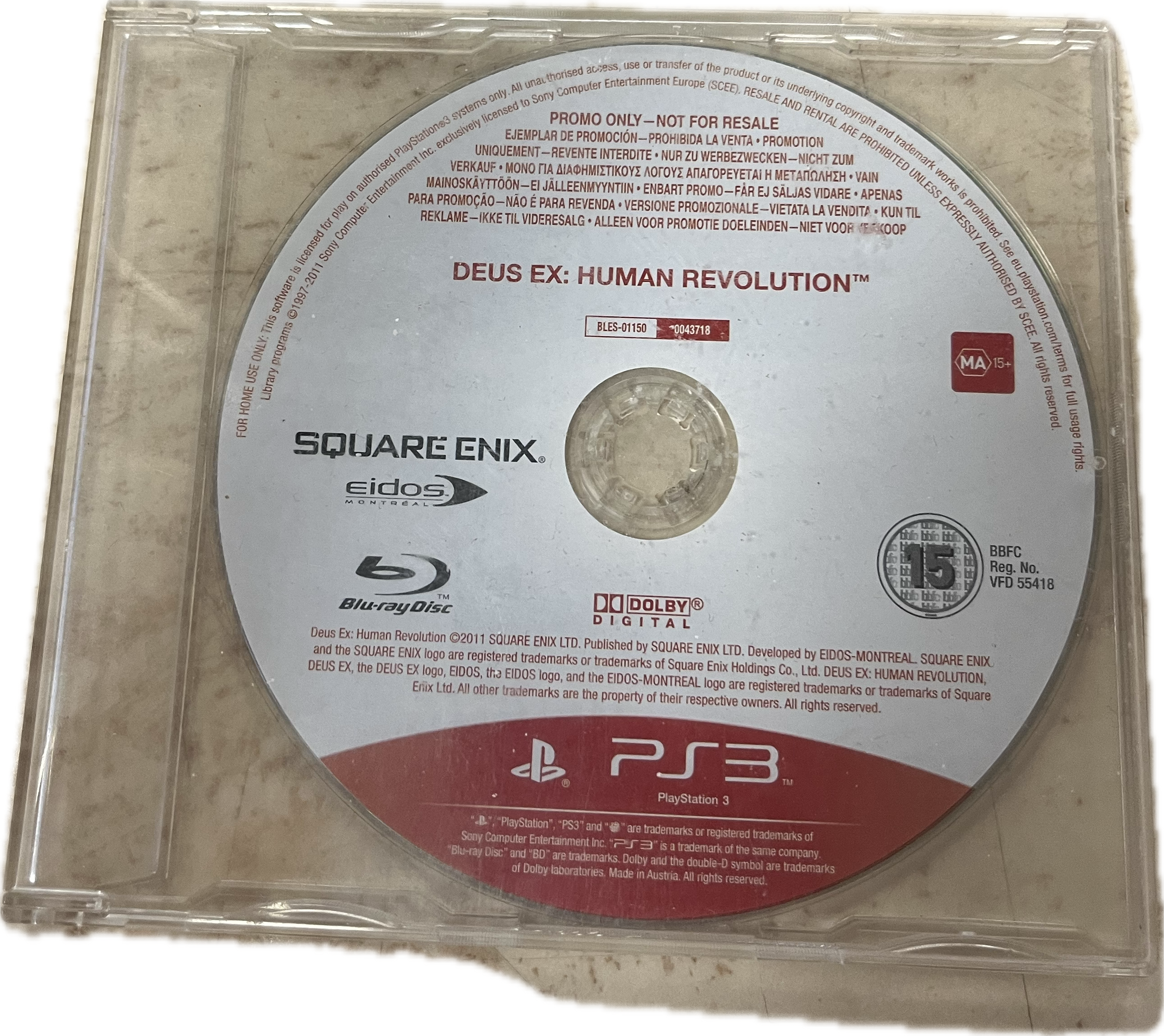 Deus Ex Human Revolution (Promo) - PlayStation 3 Játékok
