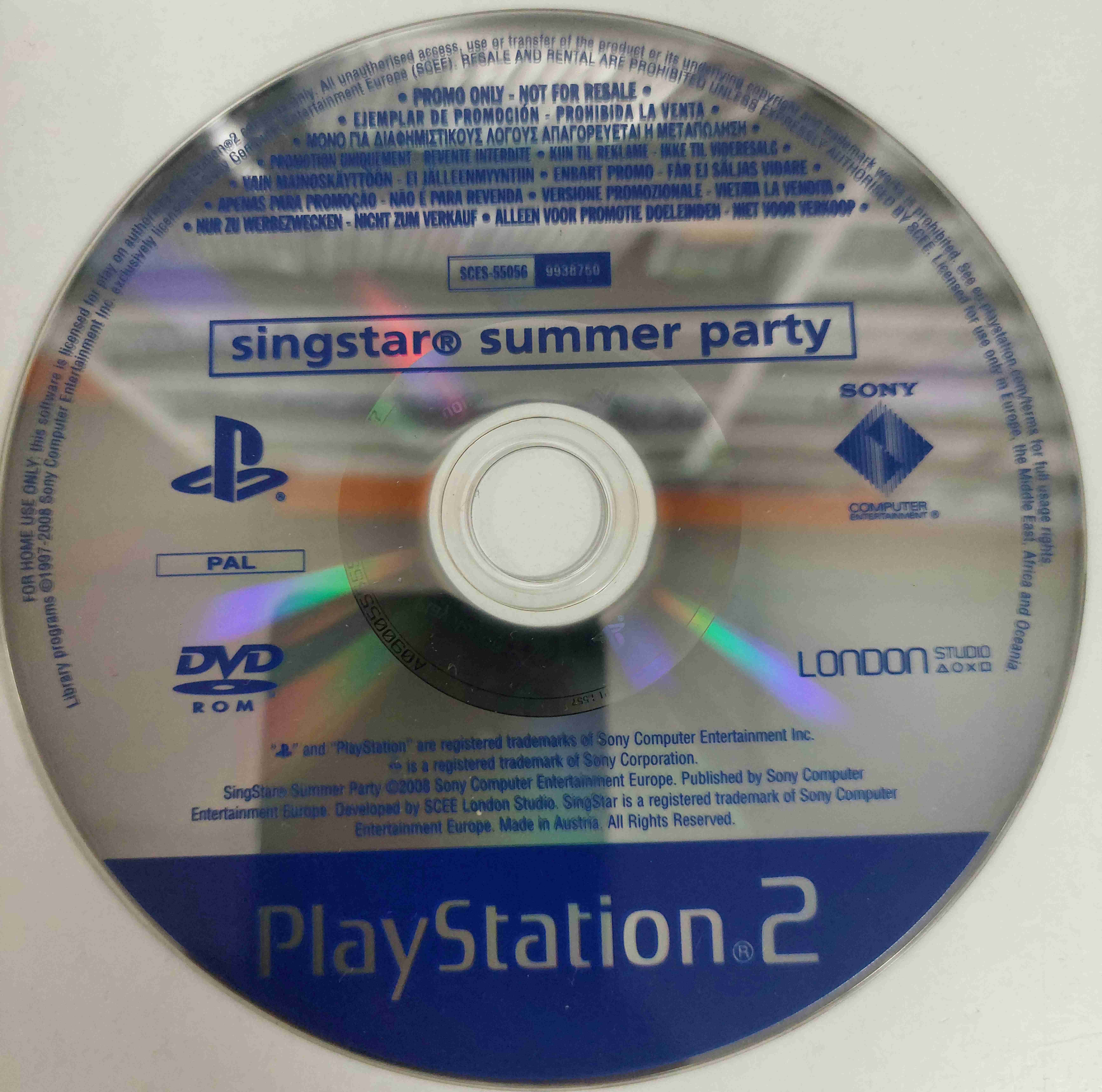 Singstar Summer Party (Promo)