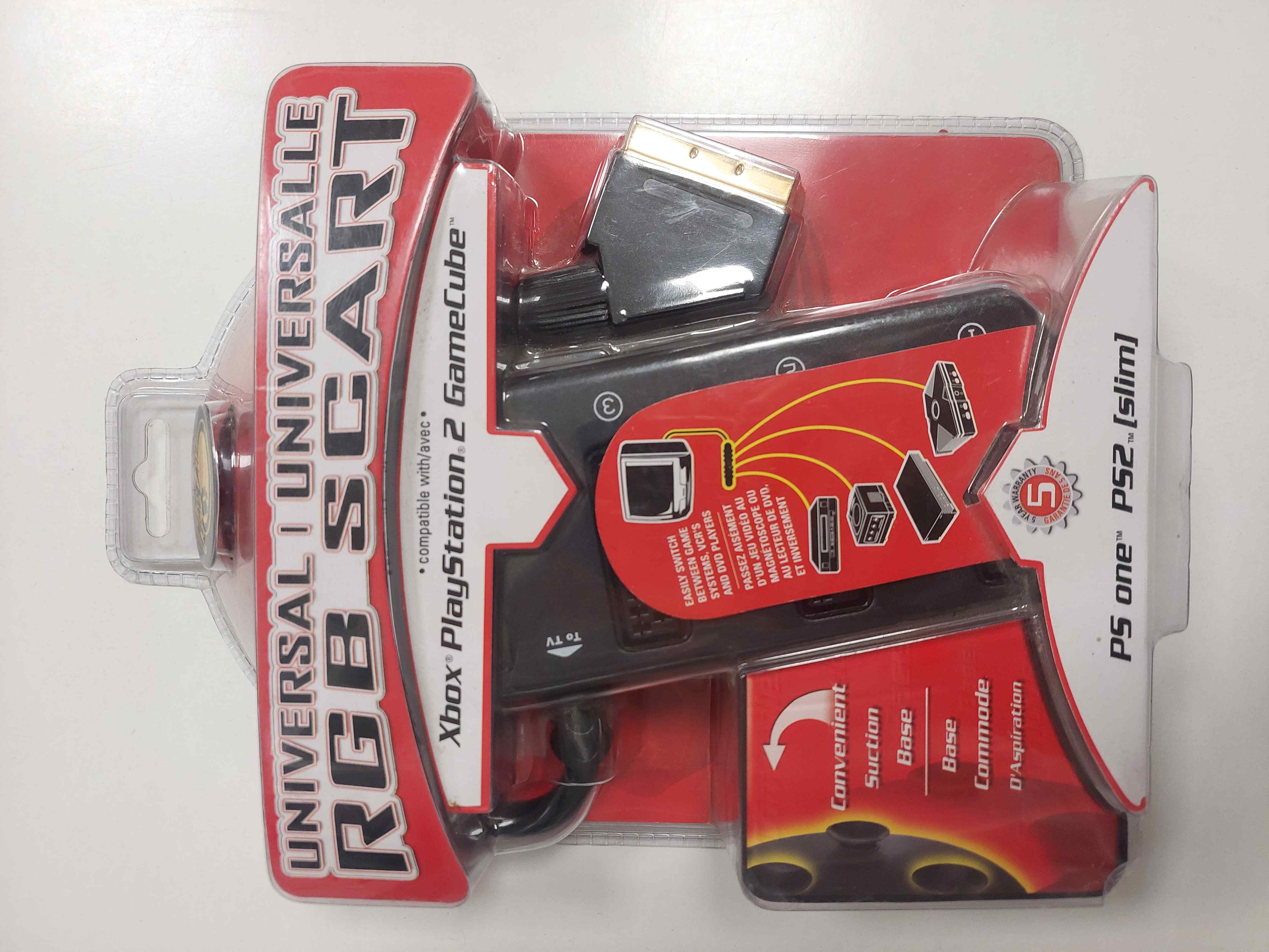 Madcatz Univerzális Scart Elosztó Ps1,2,Xbox, Gamecube gépekhez