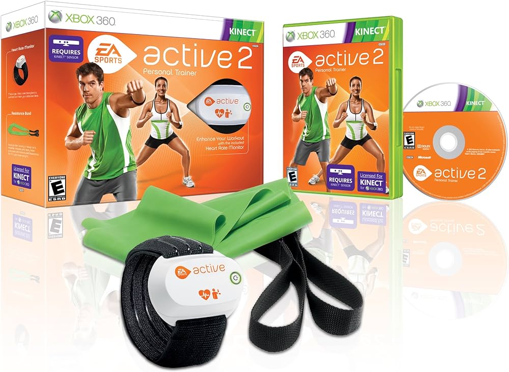 EA Sports Active 2 Kinect + Szívritmus mérő