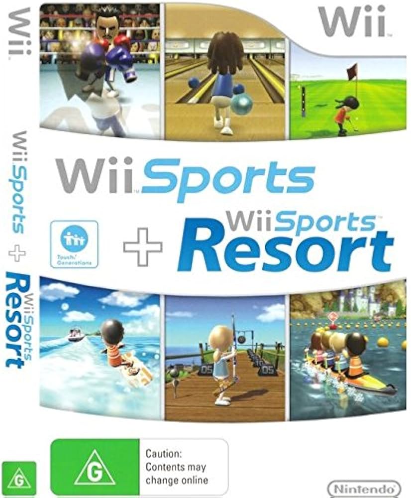 Wii Sports + Wii Sports Resort (Papírtokos)