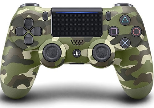 Dualshock 4 V2 Wireless Controller Green Camouflage
