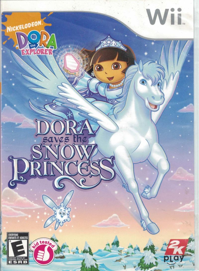 Dora The Explorer Dora Saves The Snow Princess - Nintendo Wii Játékok