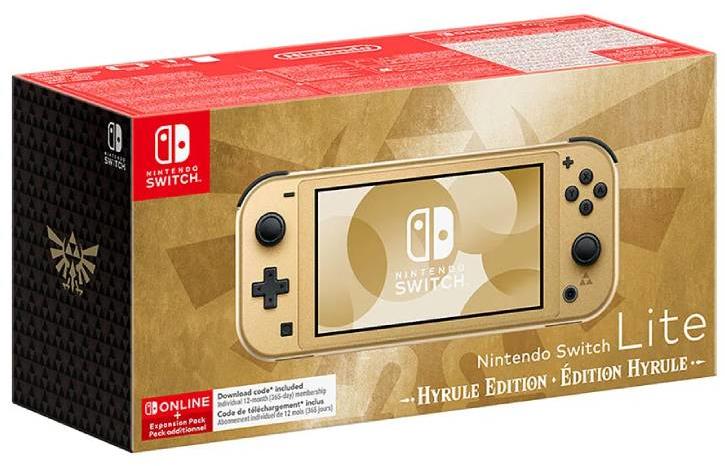 Nintendo Switch Lite Hyrule Edition (2024.12. havi vásárlás 21 hónap gyári garanciával)
