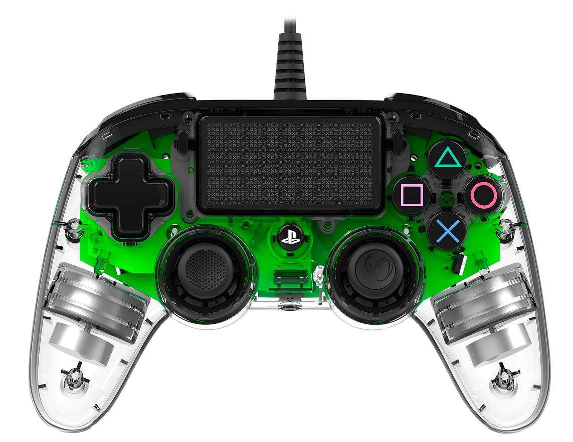 Nacon Wired Compact Controller (Áttetsző zöld)
