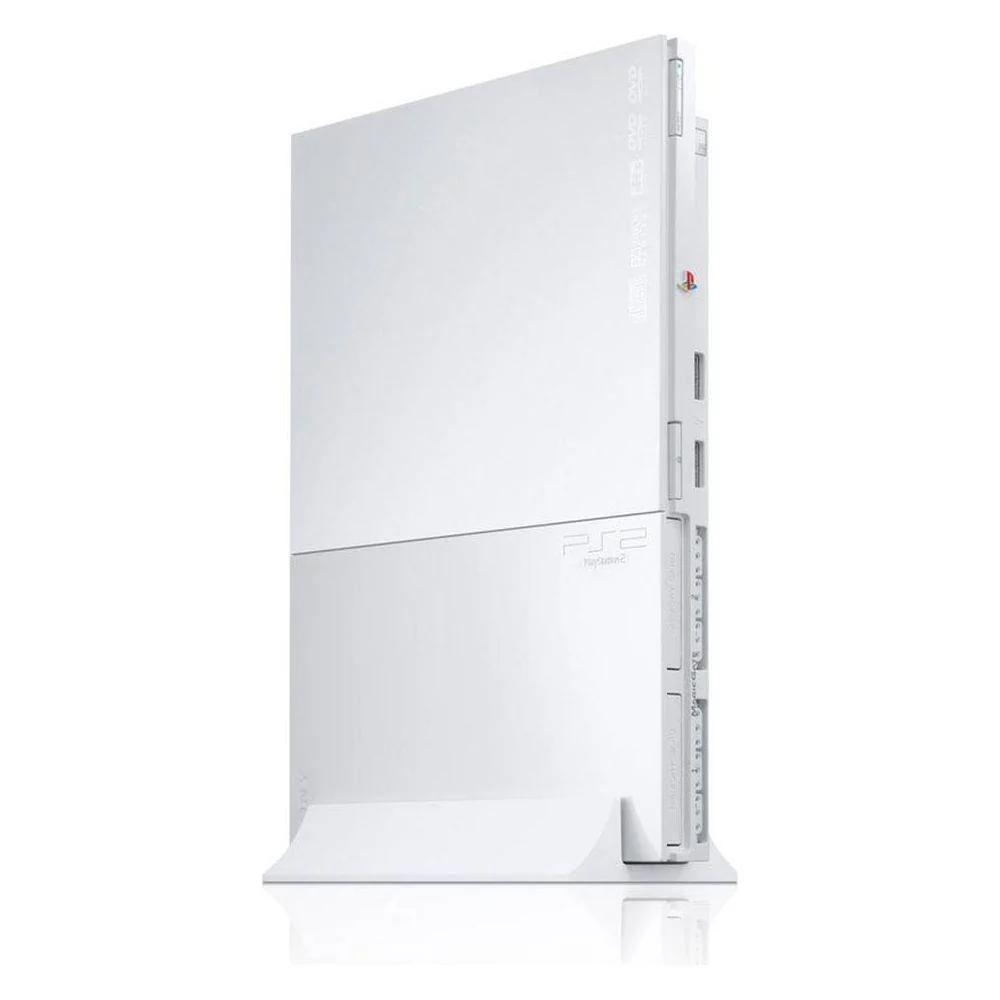 Ps2 Slim SCPH-9006 Ceramic White NTSC-J (fekete kontrollerrel)