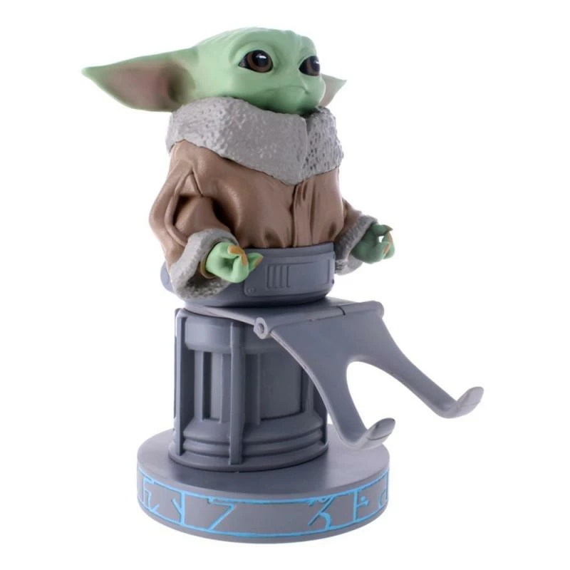Star Wars Grogu Seeing Stone Pose Telefon/Kontroller tartó (20cm)