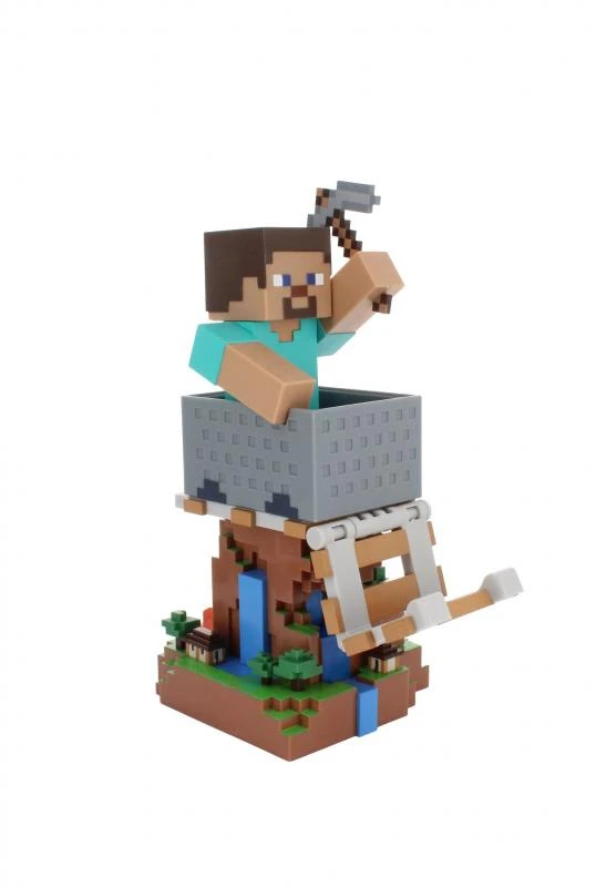 Minecraft Steve Telefon/Kontroller tartó (20cm)