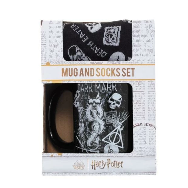HARRY POTTER Dark Mark MUG & SOCK GIFT SET