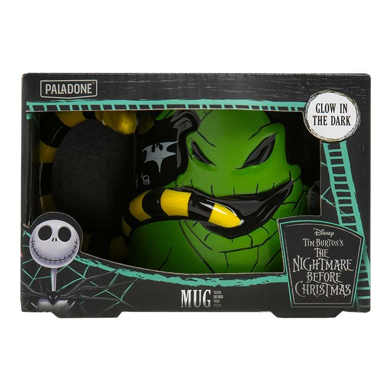The Nightmare Before Christmas Oogie Boogie Shaped GITD Mug
