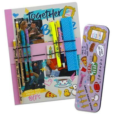 Friends Bumper Stationery Wallet (12 elements)