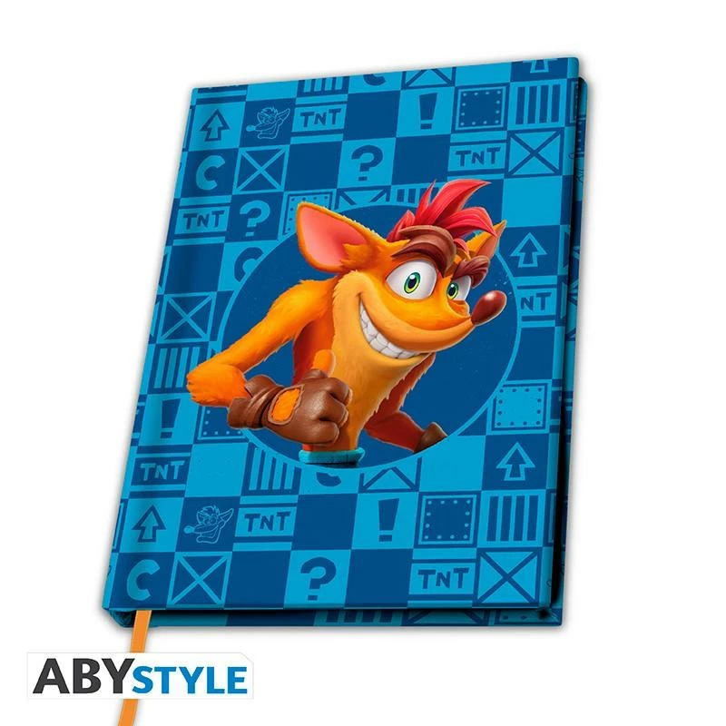 CRASH BANDICOOT A5 Notebook - Crash & Coco