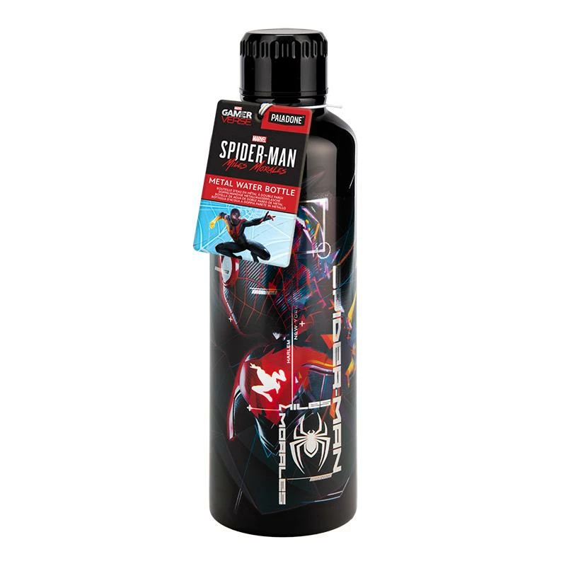 Marvel Miles Morales Metal Water Bottle