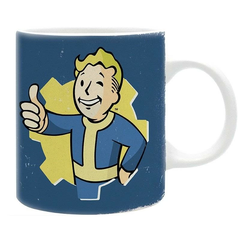 FALLOUT mug (320 ml) - Vault Boy Blue