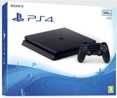 Sony Playstation 4 Slim 500 GB Fekete (dobozos)