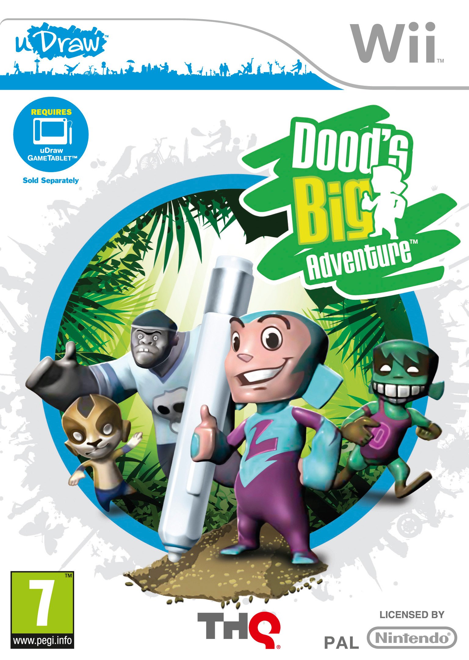 Wii Udraw Doods Big Adventure (német)