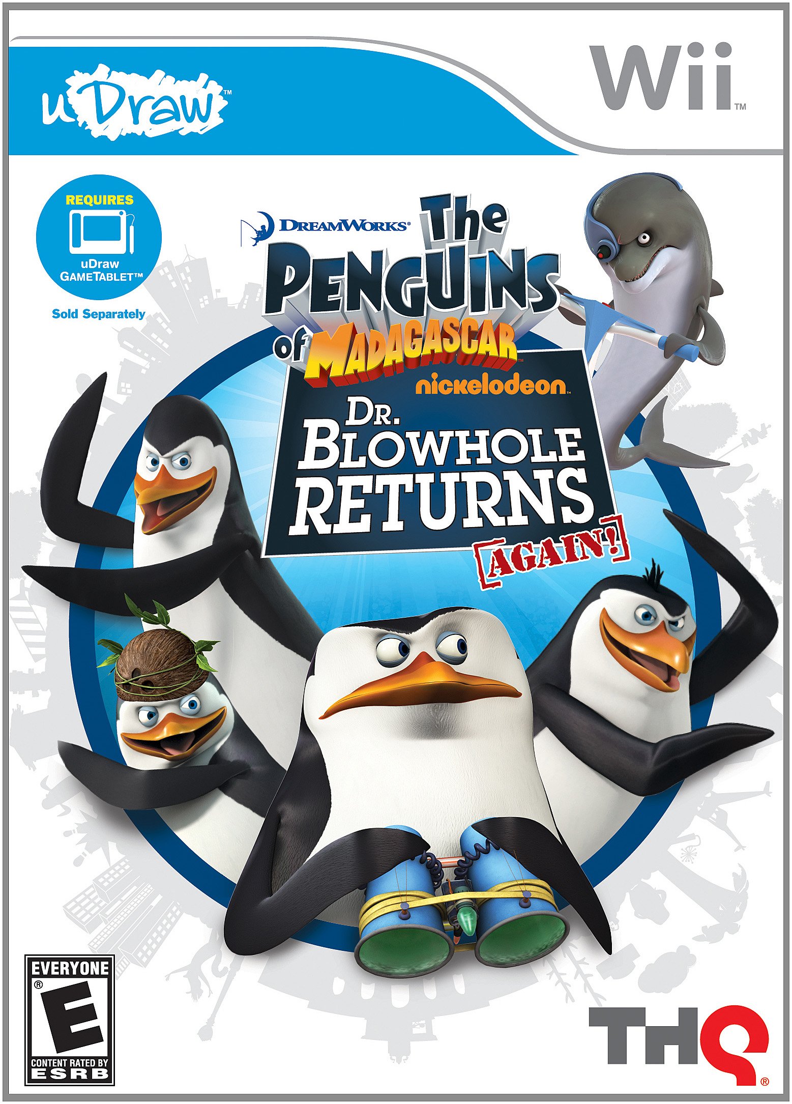 Udraw Dreamworks The Penguins of Madagascar Dr. Blowhole Returns Again (német)