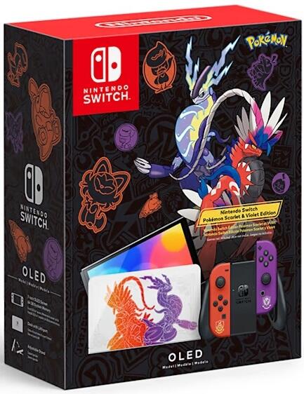 Nintendo Switch Oled Pokemon Scarlet and Violet Edition