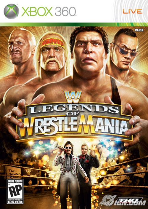 WWE Legends Of WrestleMania - Xbox 360 Játékok