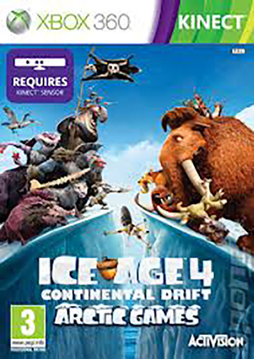 Ice Age 4 Continental Drift Whith Kinect - Xbox 360 Játékok