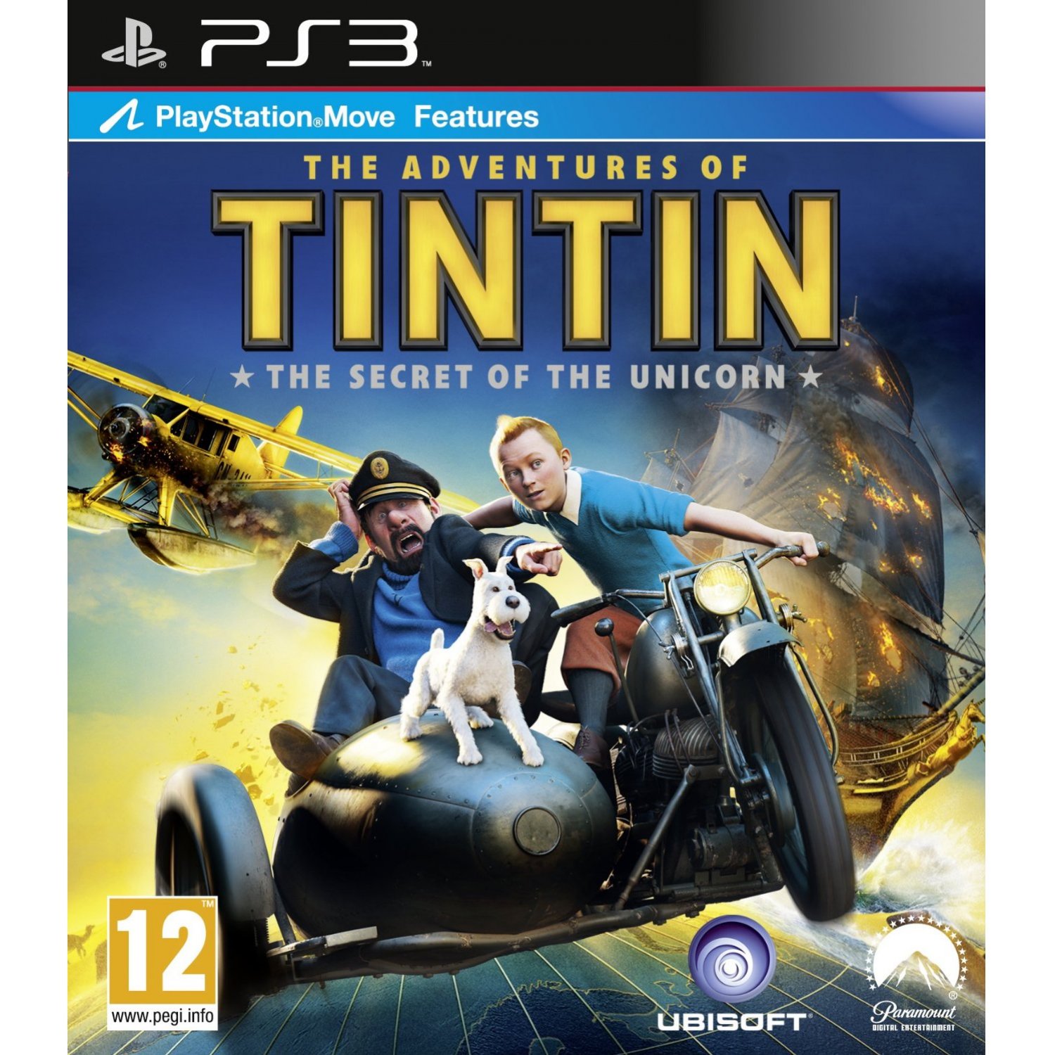 The Adventures of Tintin The Secret of the Unicorn - PlayStation 3 Játékok