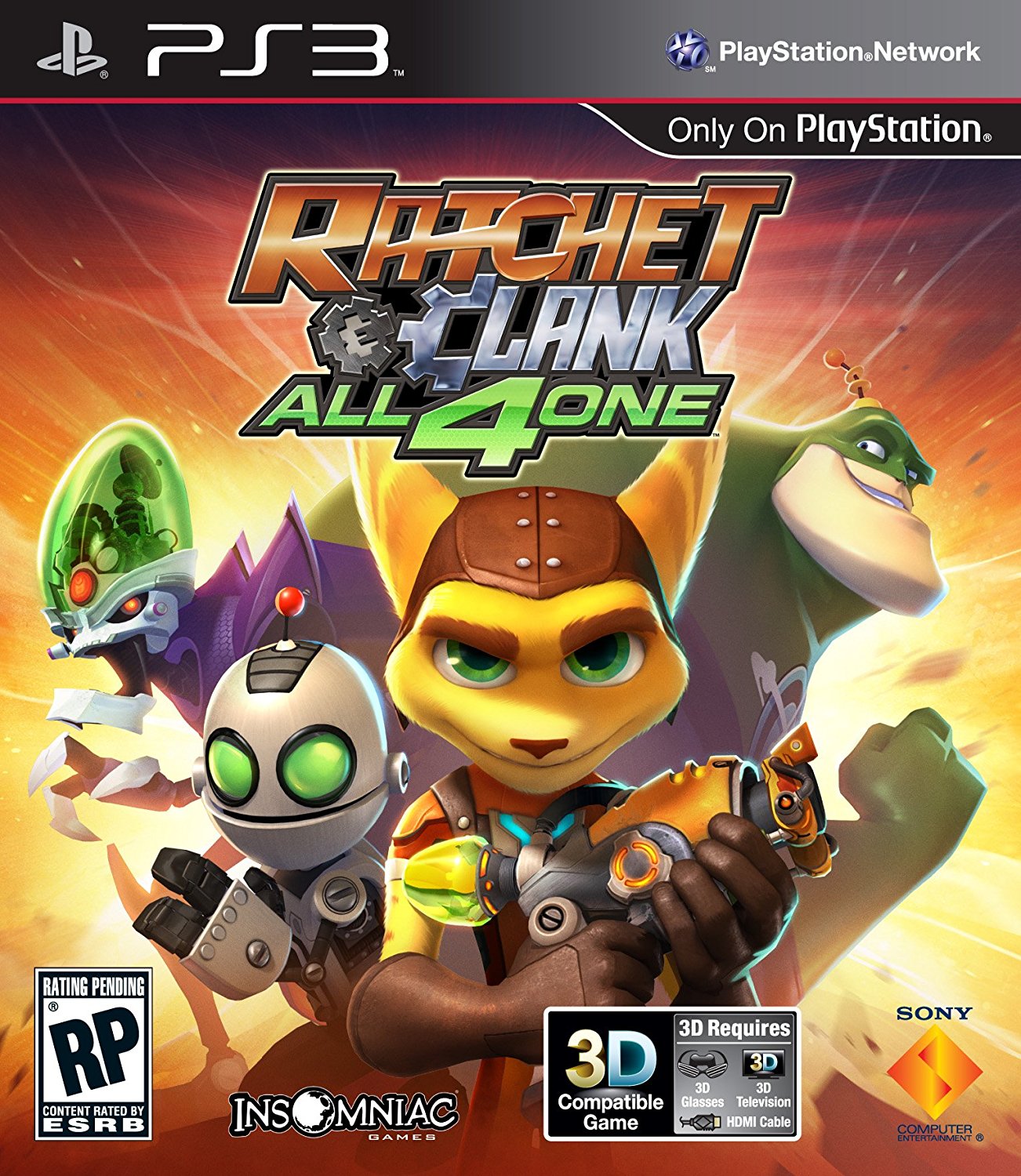 Ratchet and Clank All 4 One - PlayStation 3 Játékok