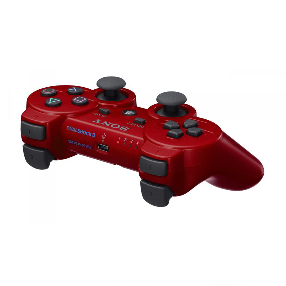 PS3 Dualshock 3 Wireless Controller Piros - PlayStation 3 Kontrollerek