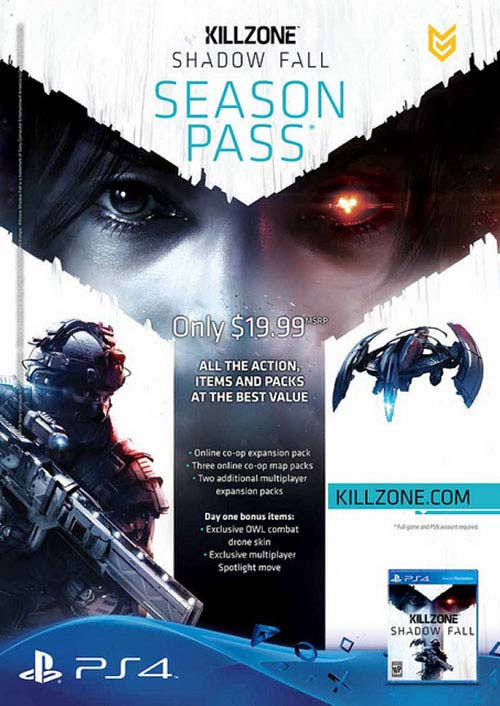 Killzone Shadow Fall Season Pass