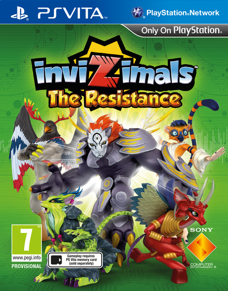 Invizimals The Resistance - PS Vita Játékok
