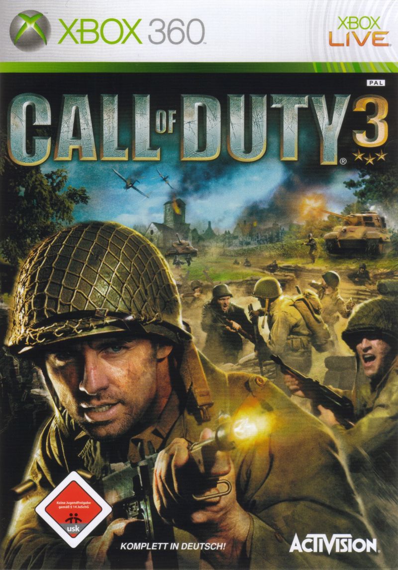 Call of Duty 3 - Xbox 360 Játékok