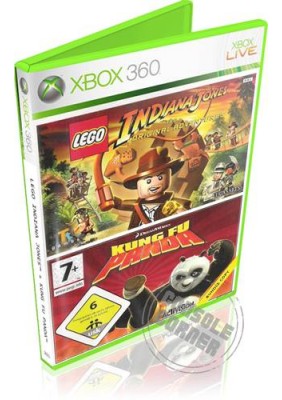 Lego Indiana Jones & Kung Fu Panda Double Pack - Xbox 360 Játékok
