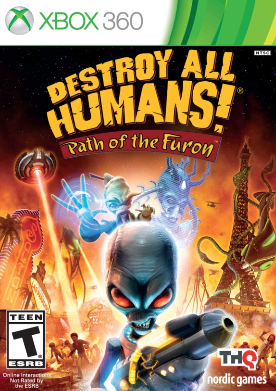 Destroy All Humans Path of the Furon - Xbox 360 Játékok