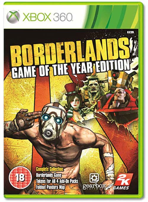 Borderlands GOTY - Xbox 360 Játékok