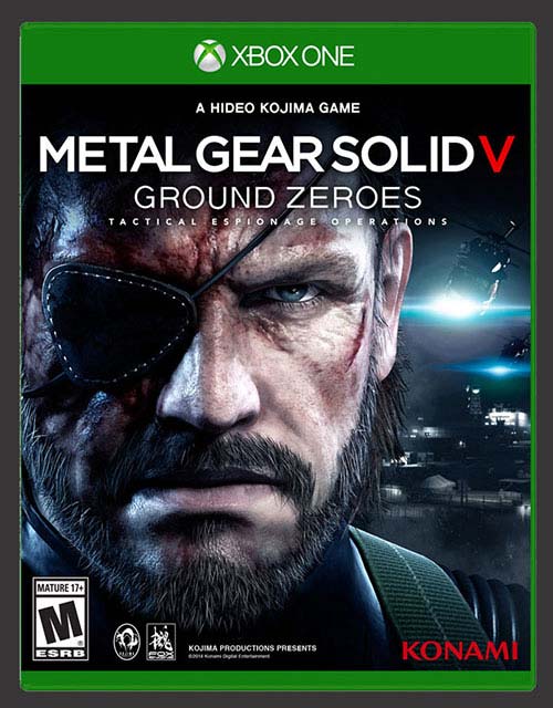 Metal Gear Solid V Ground Zeroes - Xbox One Játékok